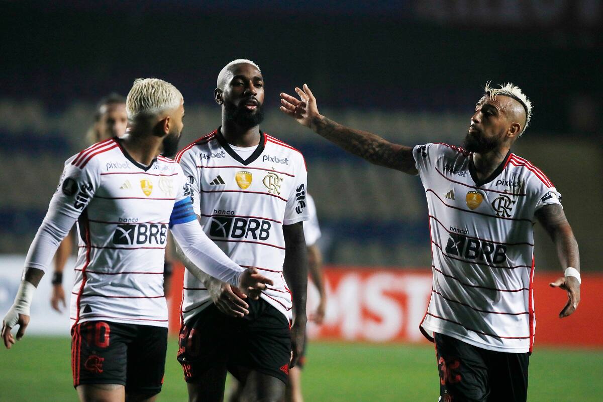 Arturo Vidal dijo que está feliz en Flamengo.