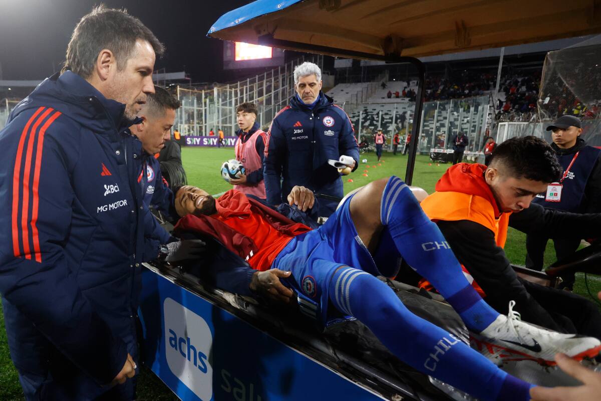 se lesionó de gravedad jugando por la selección chilena (Foto: Aton)