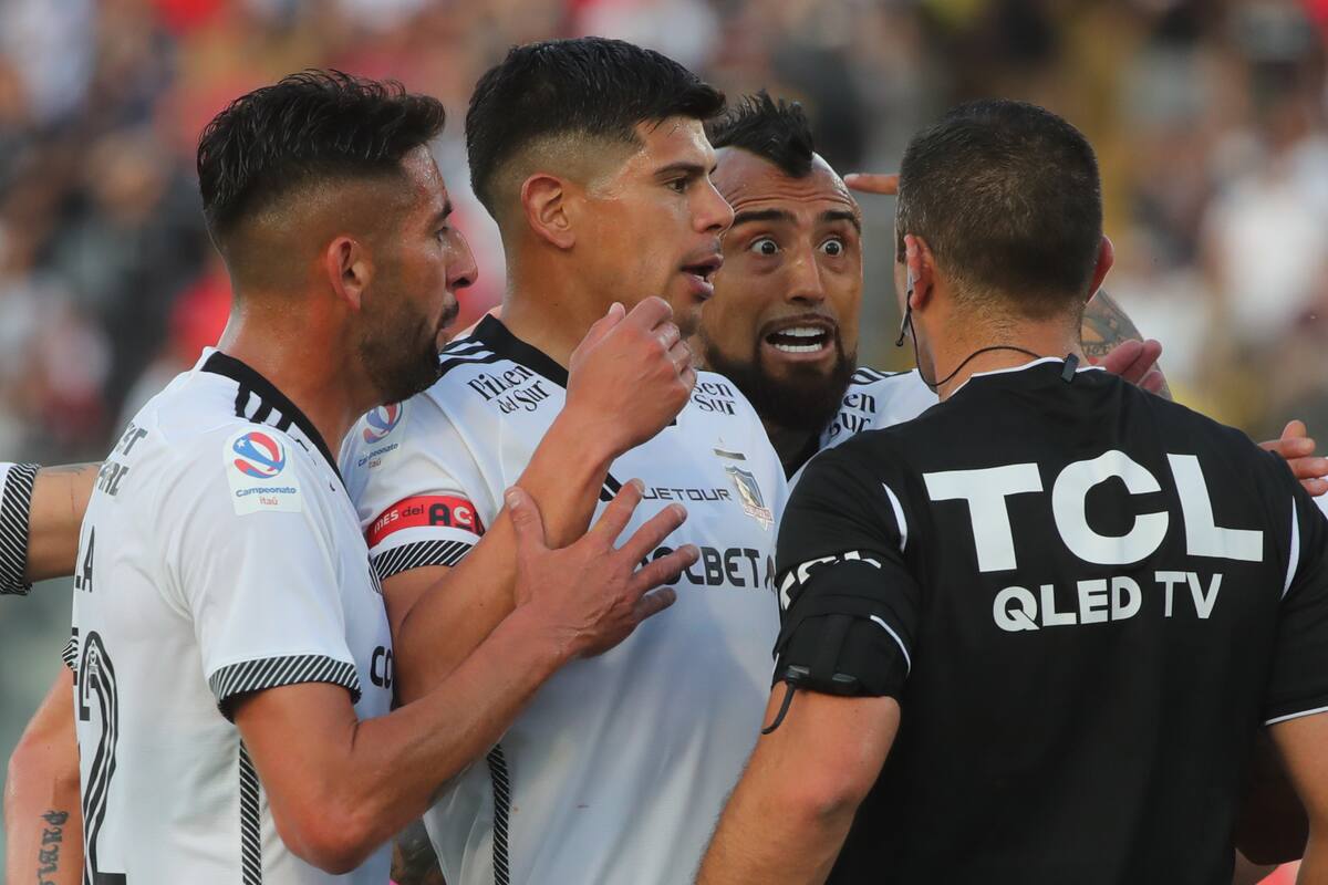 en la eliminación de Colo Colo por Copa Chile.