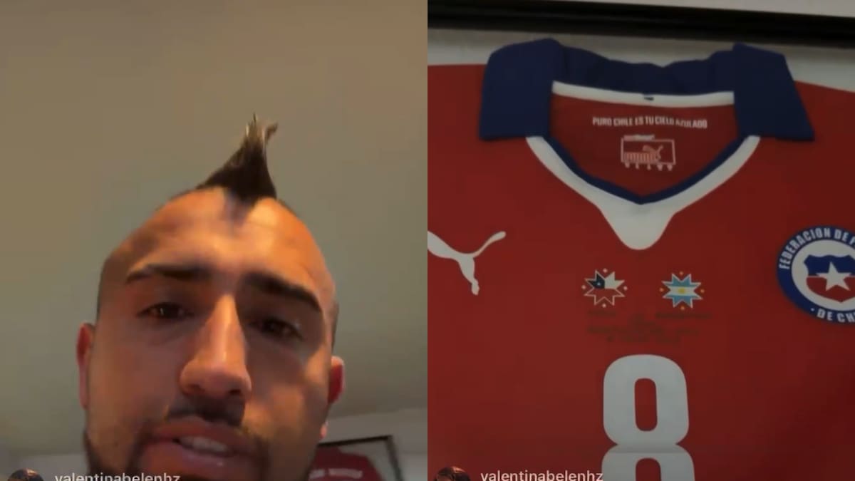 VIDEO | Arturo Vidal explota por pregunta sobre su ausencia en el Mundial: “Payaso, con esta gané algo”