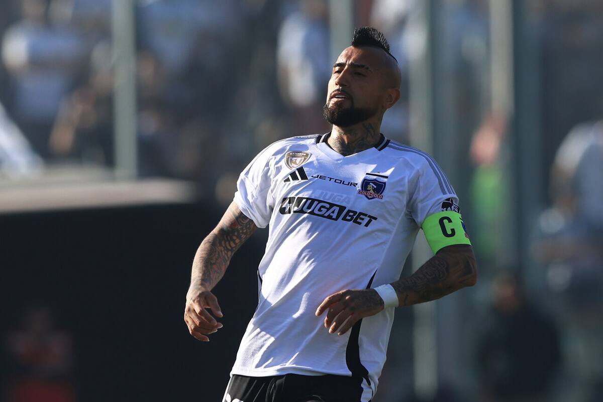 en el triunfo de Colo Colo. Foto: Aton.