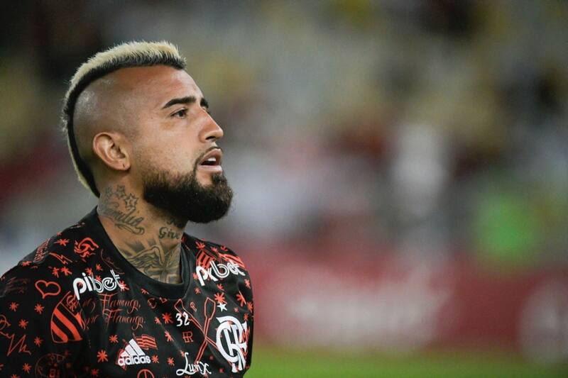 Arturo Vidal hoy lucha por recuperar terreno en el Flamengo.
