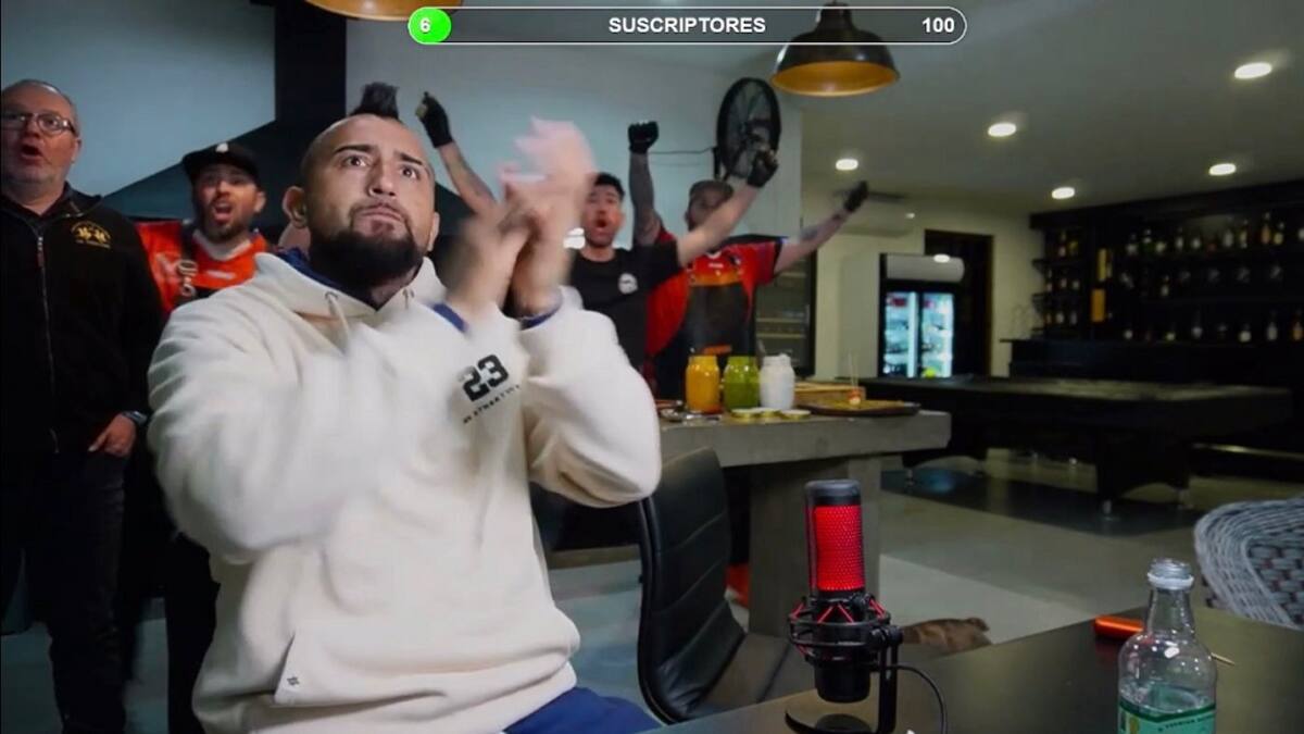 VIDEO | Así reaccionó Arturo Vidal con el golazo de Eduardo Vargas ante Brasil