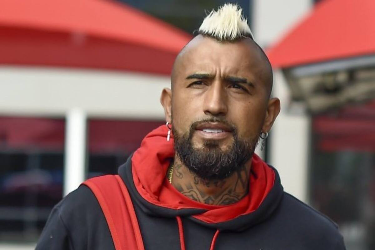 Arturo Vidal retomó la titularidad de la mano de Jorge Sampaoli: Crédito: @Flamengo_es.