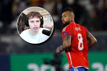 Famoso streamer argentino defendió a Arturo Vidal y le dejó un recado a los chilenos: “Se van a querer morir”