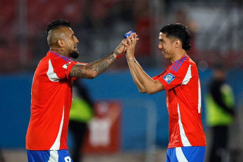 fue sustituido por Luciano Cabral ante Venezuela. Foto: Agencia Aton.