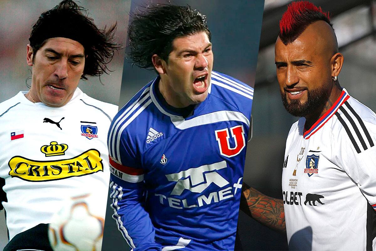 se acerca a Colo Colo y recordamos los sueldos de Zamorano en los albos y el del Matador en los azules. (Foto: Composición Francisco Ruiz)