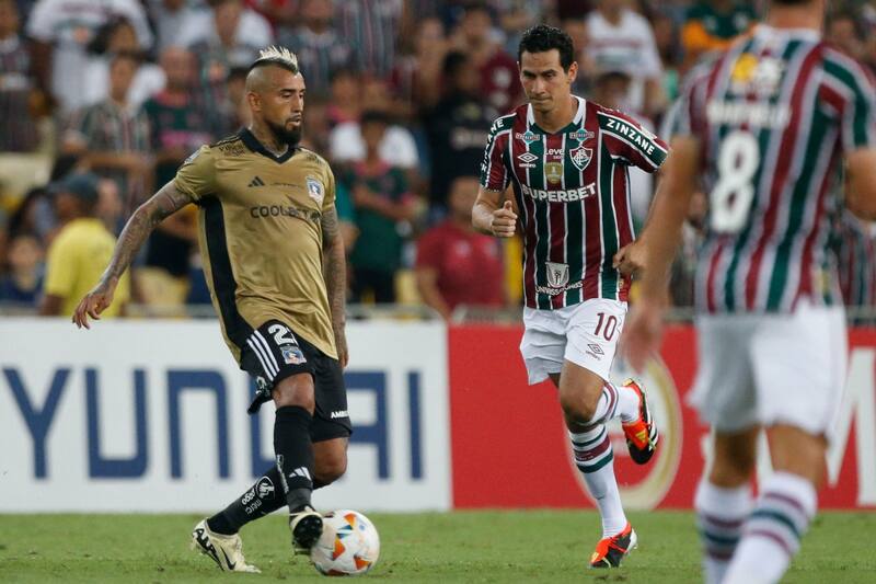 Fue de los que más faltas cometió en Copa Libertadores junto a Erick Pulgar.