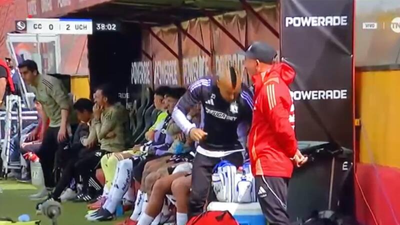 VIDEO: Arturo Vidal reaccionó lleno de rabia tras el segundo gol de la U en la Supercopa