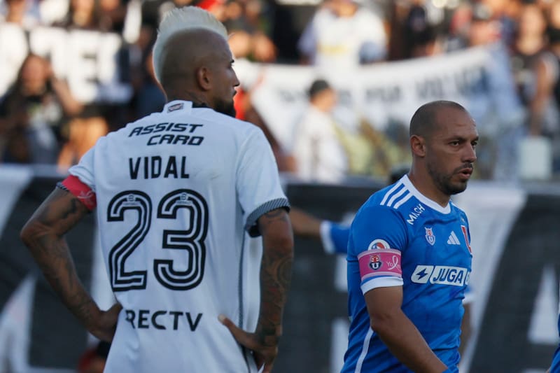 Arturo Vidal confesó que no tiene relación con Marcelo Díaz. Foto: Aton.