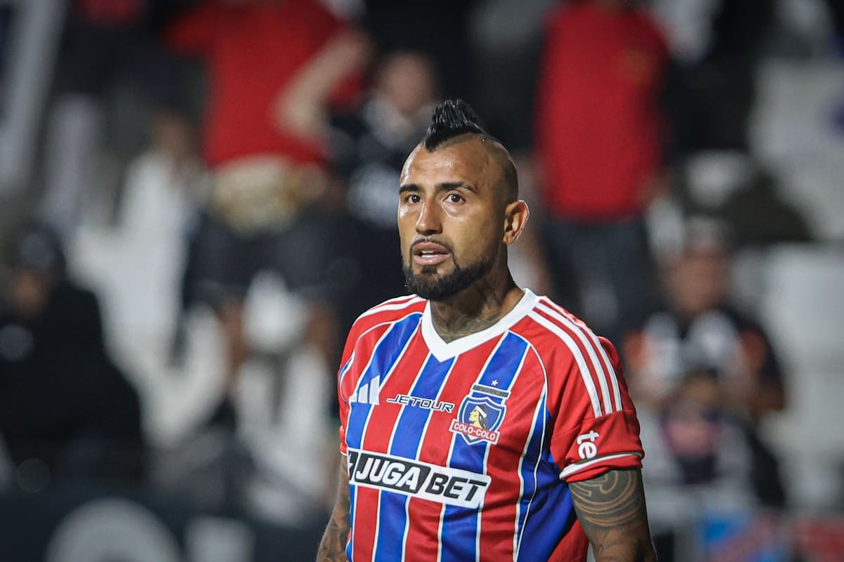 El King en Colo Colo por la Serie Río de La Plata. Foto: Agencia ATON.