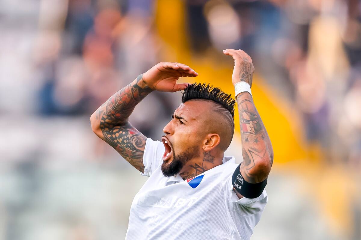 El desafian mensaje de Arturo Vidal tras el triunfo ante Coquimbo. Foto: Aton.