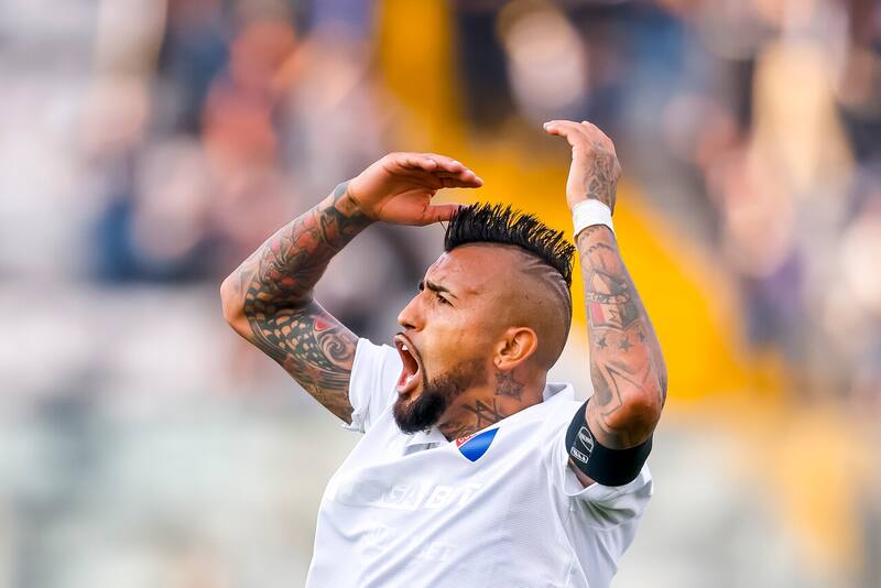 El desafian mensaje de Arturo Vidal tras el triunfo ante Coquimbo. Foto: Aton.