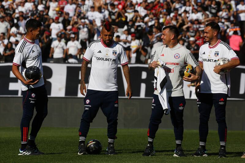 El insólito error de Arturo Vidal: confundió a estrella del Flamengo con Gabriel Suazo. Foto: Aton.