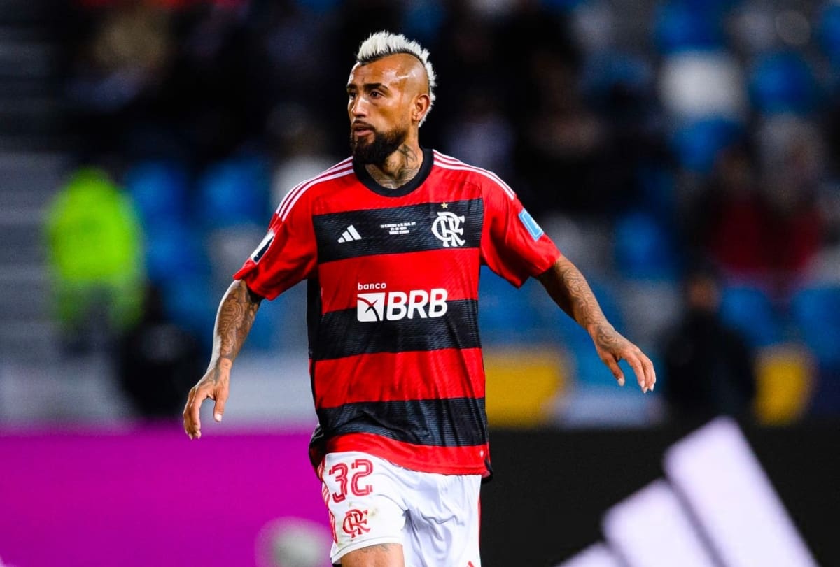 Arturo Vidal se ha ganado un puesto de titular en el Flamengo con Jorge Sampaoli.