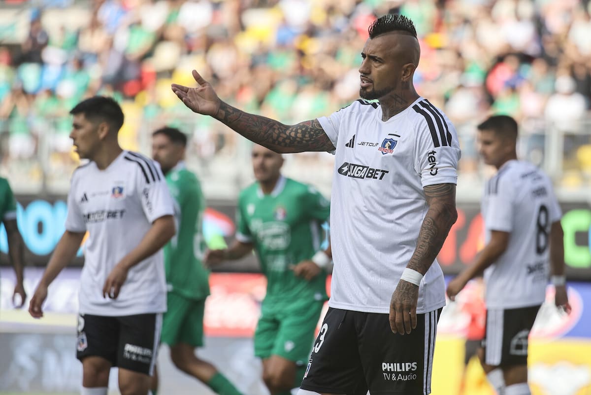 Se lució en el triunfo de Colo Colo. Foto: Agencia Aton.