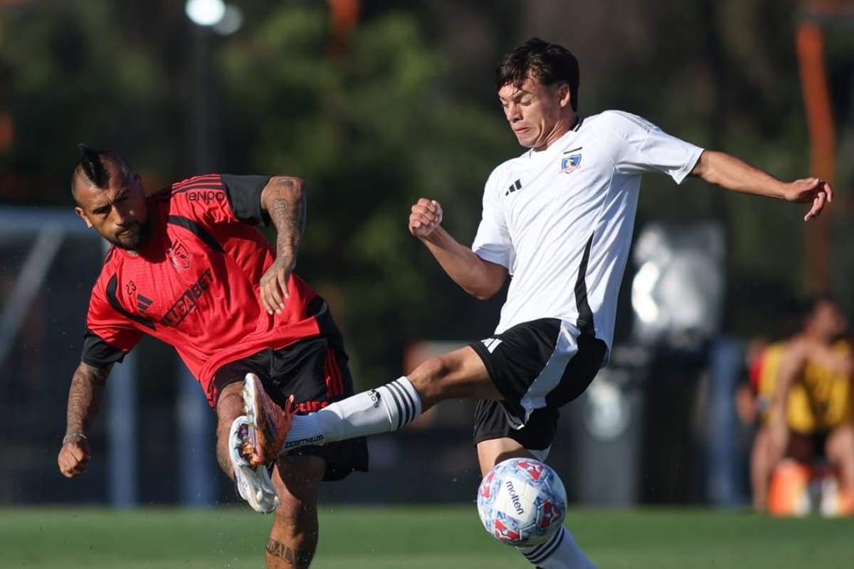 El King jugó en el partido de Colo Colo ante la Sub-20.