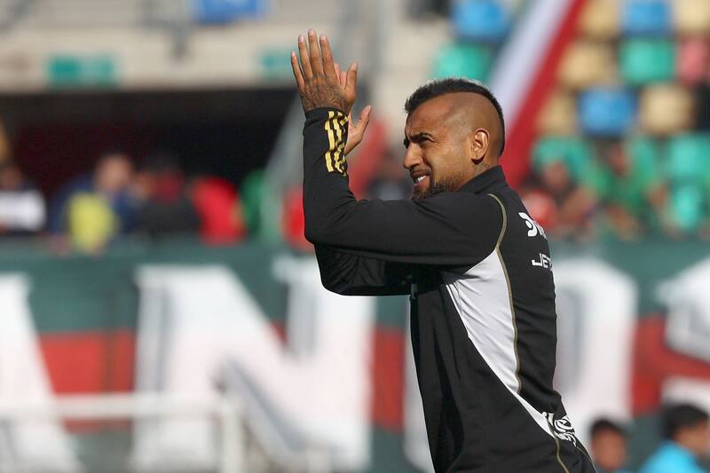 Arturo Vidal será titular contra Quillón. Agencia Aton