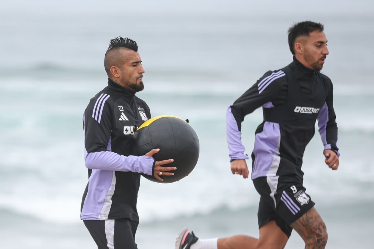 realizando la pretemporada con Colo Colo en La Serena.