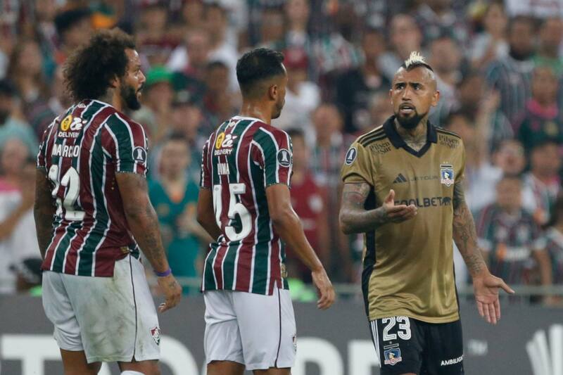 Arturo Vidal y Marcelo y el candente choque que animaron en el Maracaná.