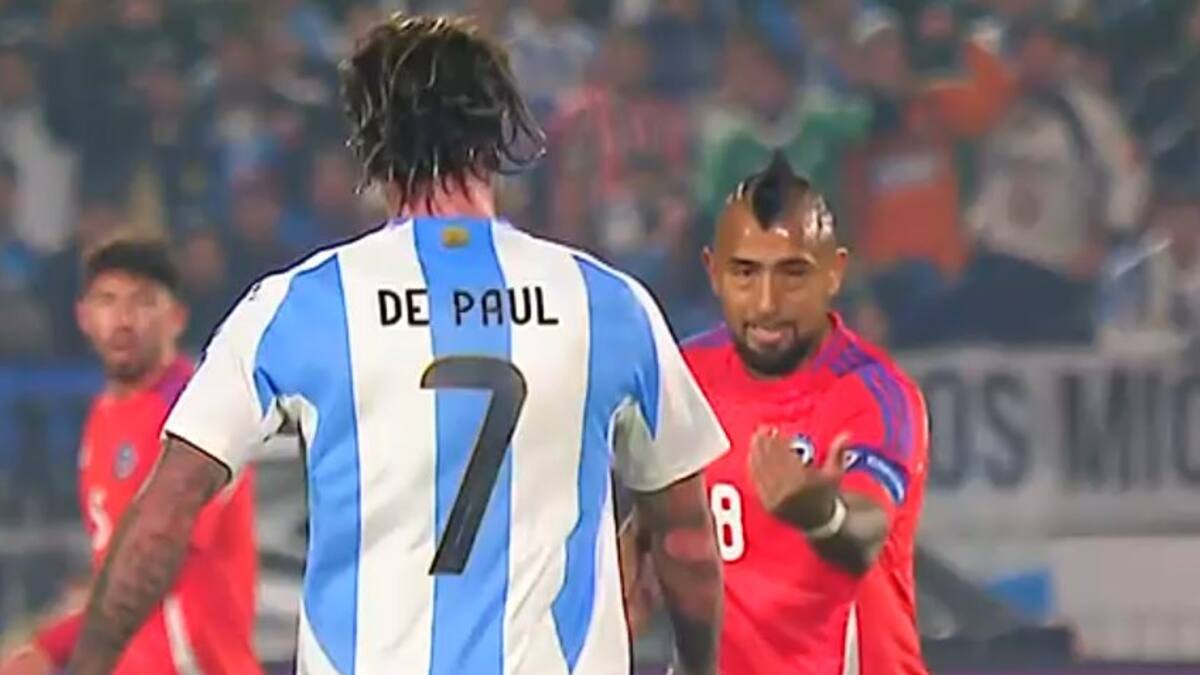 La provocadora reacción de los medios argentinos a gestos de Arturo Vidal