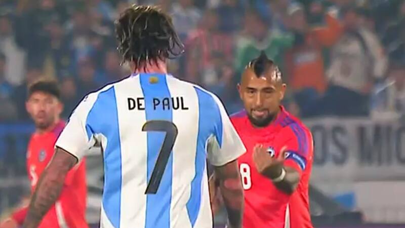 La provocadora reacción de los medios argentinos a gestos de Arturo Vidal