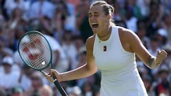 VIDEO | Aryna Sabalenka evitó el batacazo en Wimbledon 2025 y lo gritó como si fuera un título