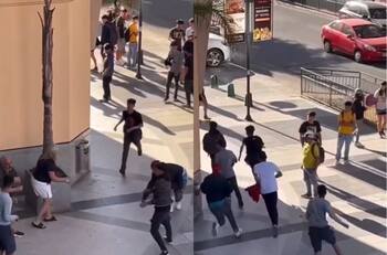 VIDEO | Turistas argentinos son asaltados por grupo de adolescentes en mall de Viña del Mar