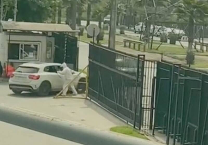 El asalto ocurrió cerca de las 15:00 horas de este jueves en Tecno Global. Foto: ATON.