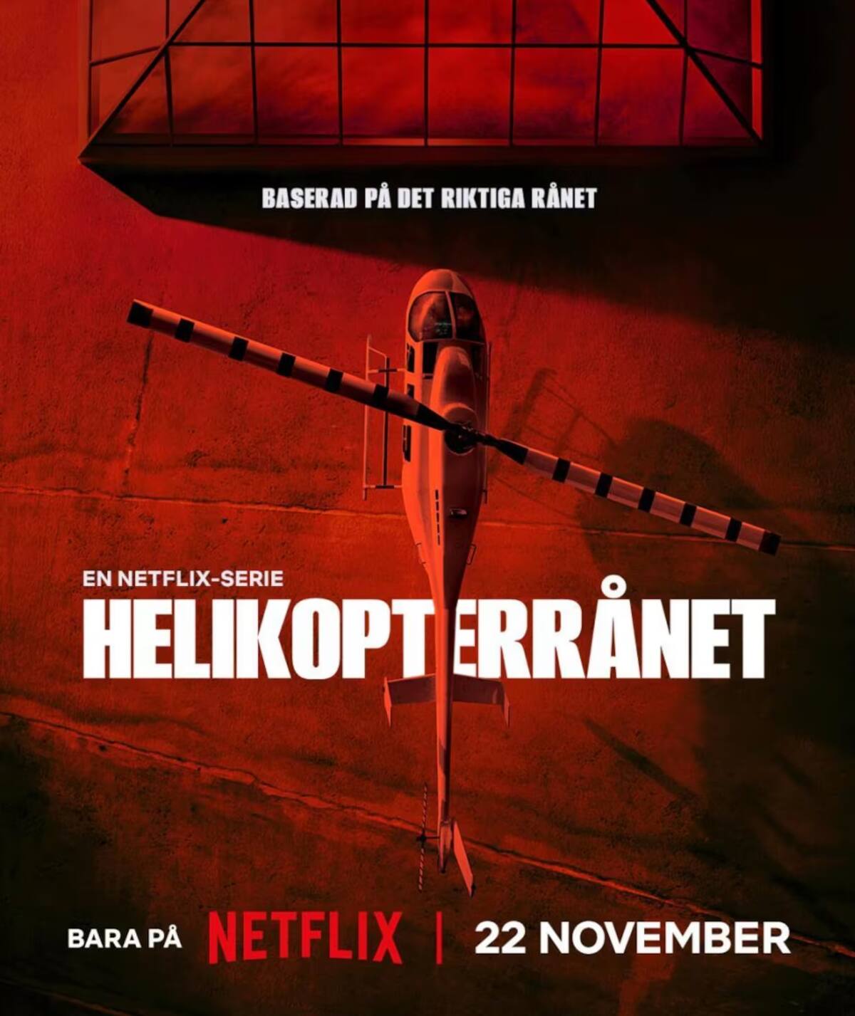 “Asalto en Helicóptero” relata un hecho ocurrido en septiembre de 2009 en Suecia.