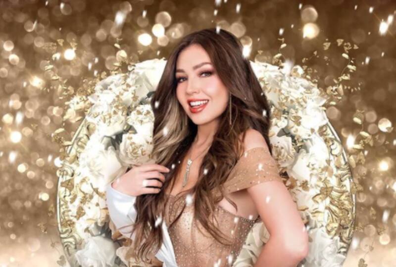 Thalía es considerada como la cantante con la cintura más pequeña - Créditos: Instagram Thalía