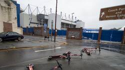 Un chileno y un Derbi fueron afectados por la Tormenta Darragh en el fútbol inglés