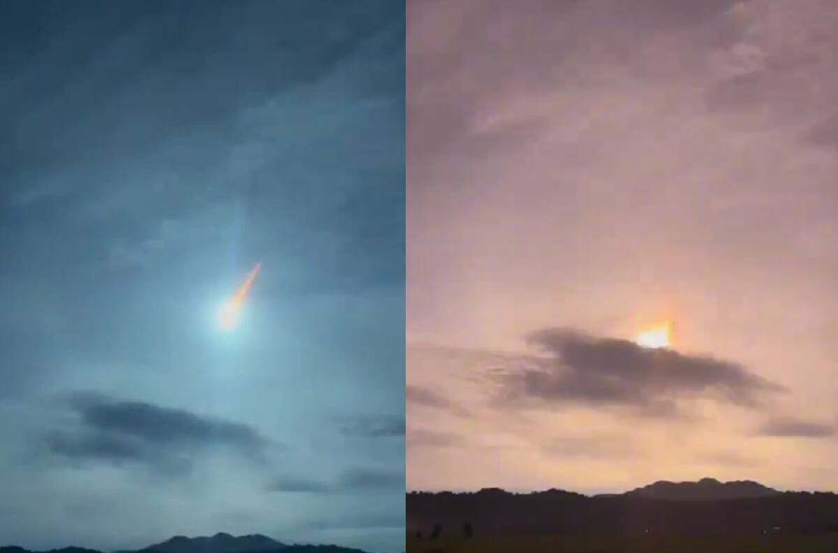 VIDEO | Captan impresionante imagen de asteroide de un metro ingresando a la Tierra