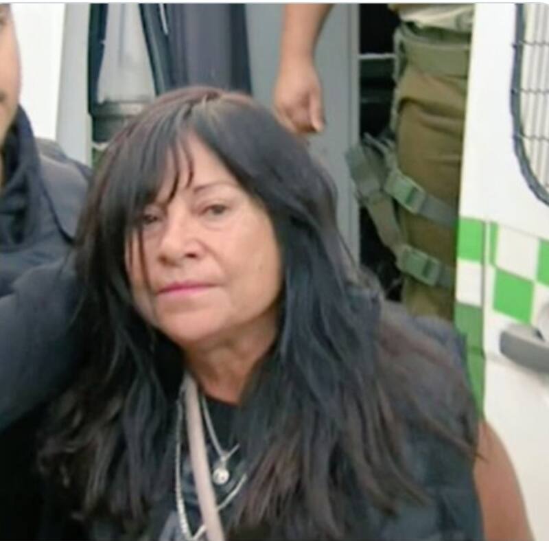 La atacante de Lo Valledor. Captura Video