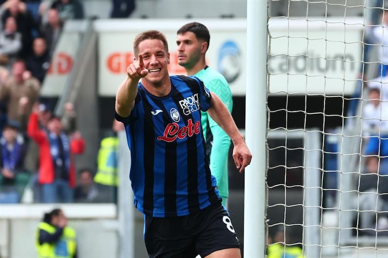 El cuadro de Bérgamo aún sueña con el título de la Serie A. Foto: EFE.