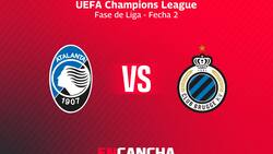 MARCADOR FINAL | Atalanta 2 - Club Brugge 1 por Champions League 2025-2026