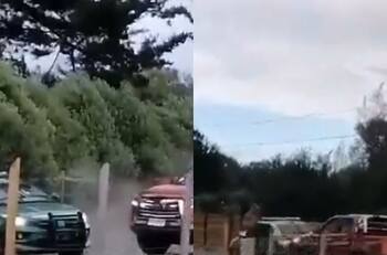 VIDEO | Hombre fue abatido en Osorno tras atacar a patrulla de Carabineros con su camioneta