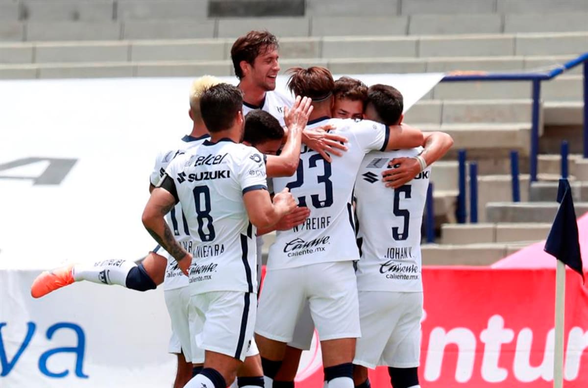 Jeraldino y Reyes fueron titulares en la caída del Atlas ante el Pumas