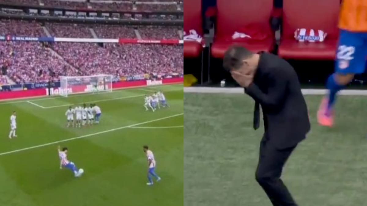 VIDEO | Julián Álvarez marcó un golazo en triunfo del Atlético sobre Real Madrid: así reaccionó Simeone