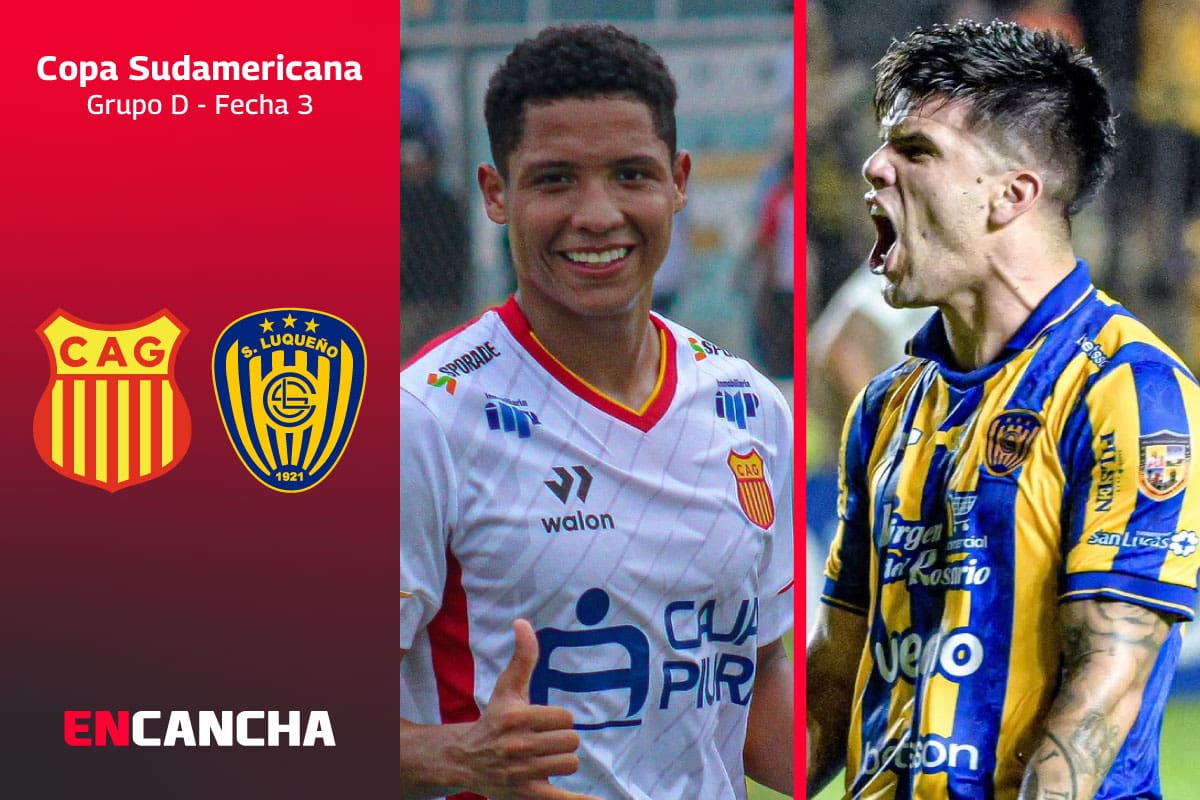 por la fecha 3 del grupo D de la Copa Sudamericana. Foto: Redes Sociales de Atlético Grau y Sportivo Luqueño.