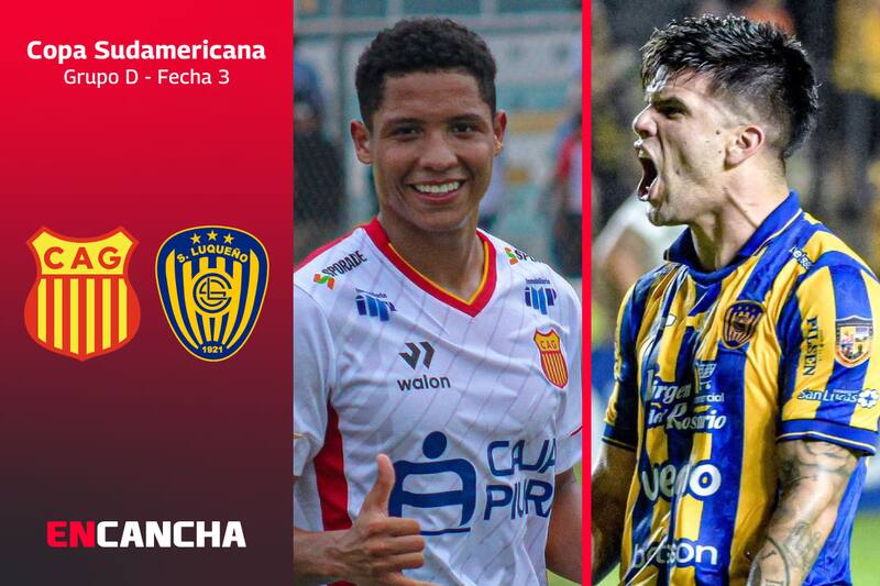 por la fecha 3 del grupo D de la Copa Sudamericana. Foto: Redes Sociales de Atlético Grau y Sportivo Luqueño.