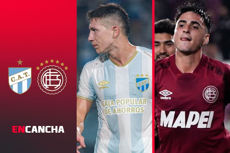 por la fecha 16 de la Liga Argentina. Foto: RRSS Atlético Tucumán y Lanús.