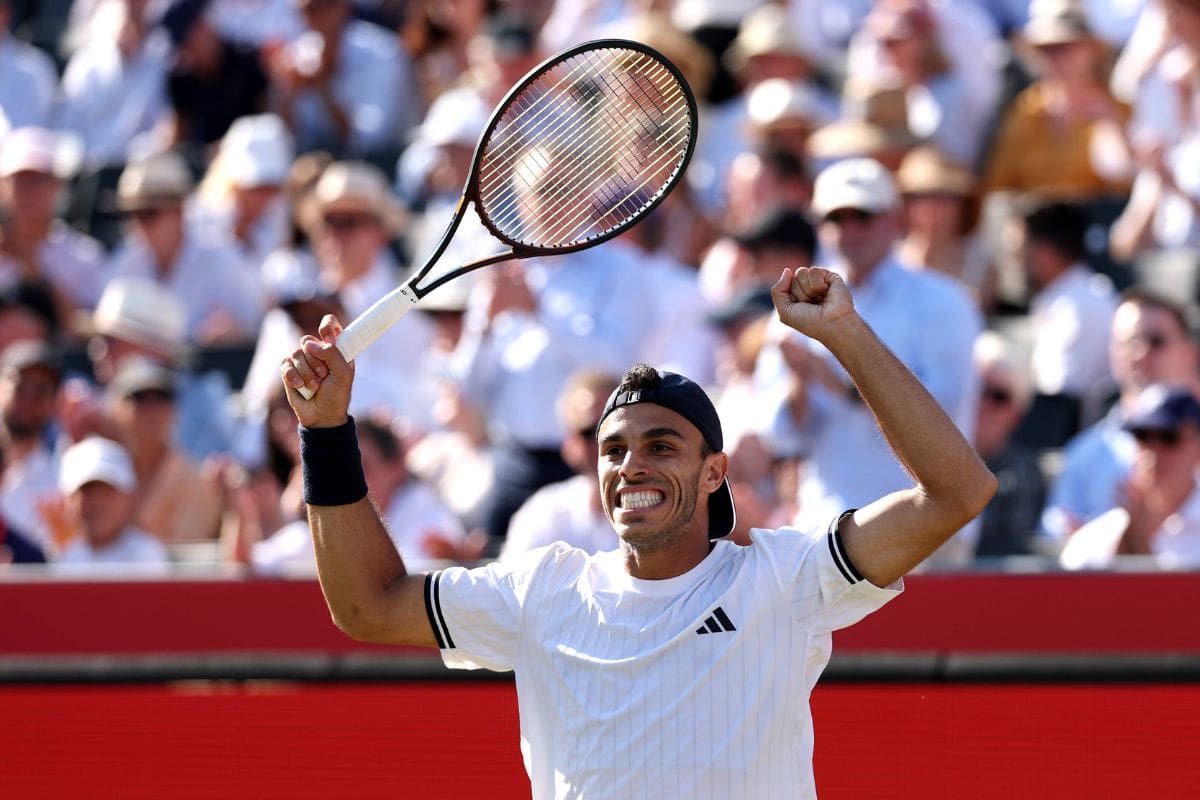 Francisco Cerúndolo fue campeón y le dedicó palabras a Nicolás Massú. Foto: LTA Tennis.