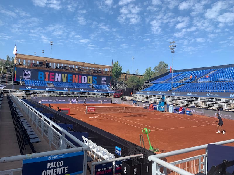 Este sábado arrancan las clasificaciones del ATP de Santiago (Foto: Chile Open)