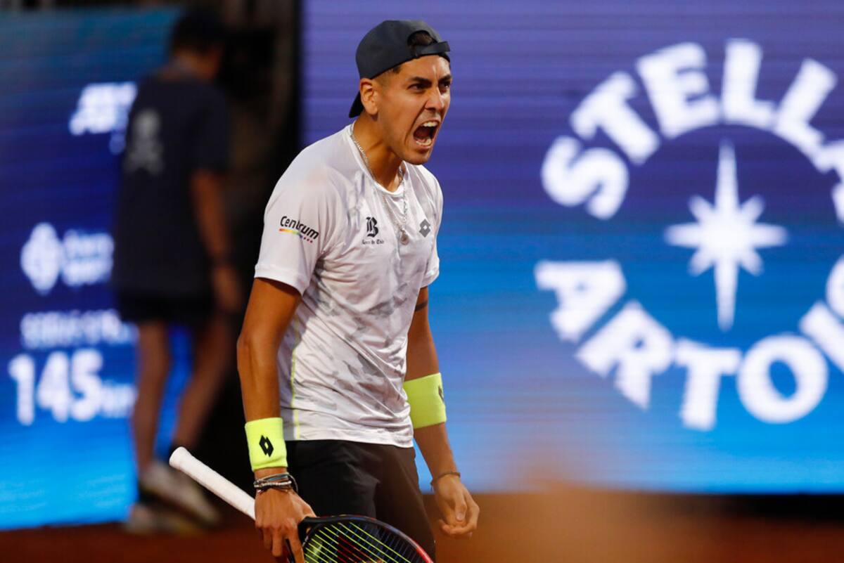 Alejandro Tabilo se metió en la final del Chile Open. Foto: Aton.