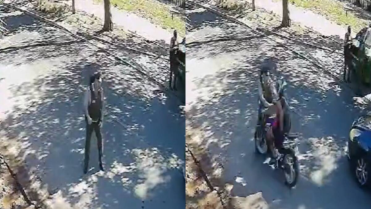 Video | Sargento de Carabineros es atropellado por motocicleta durante control policial