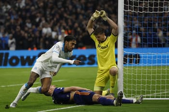 Aubameyang lideró la remontada del Marsella sobre Newcastle