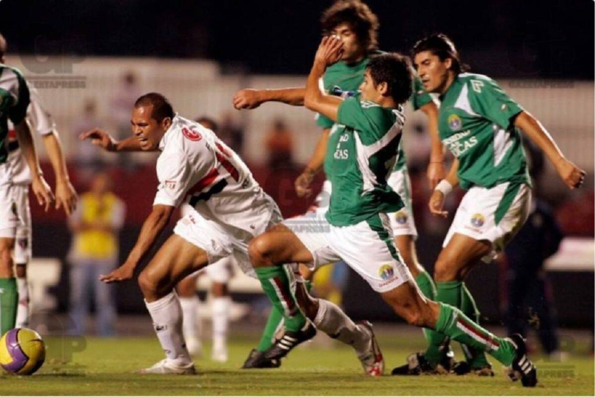El mítico cuadro audino de 2008, ante Sao Paulo en la Copa Libertadores.