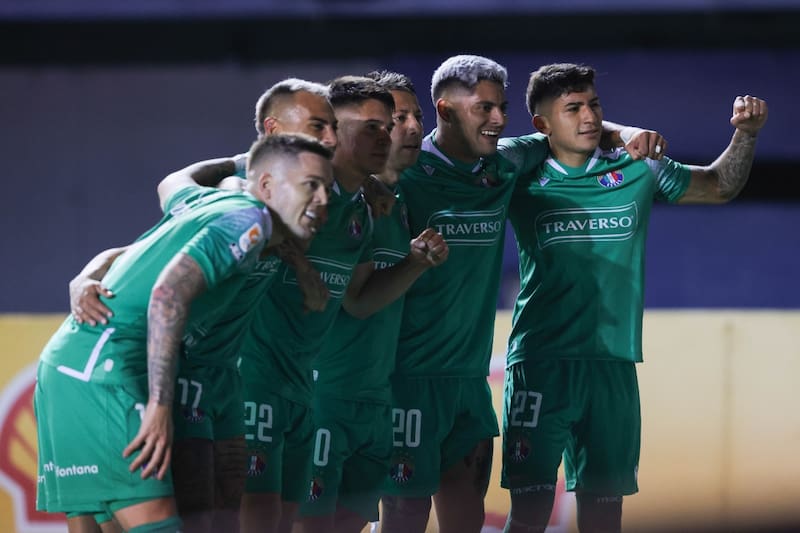 . Los itálicos en el triunfo ante Huachipato. Foto: Agencia Aton.