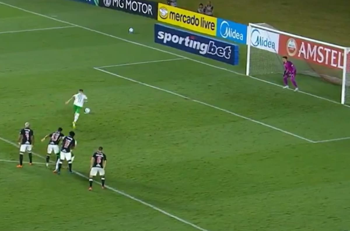 VIDEO | El gol de Franco Troyansky que le dio histórico triunfo a Audax Italiano en Brasil